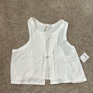 Free people clasp front tank top